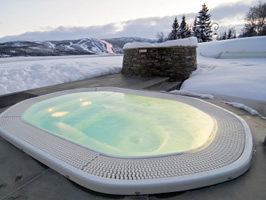 Chalets with hot tubs